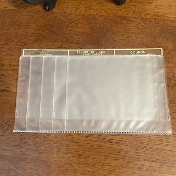 ROCHELIER Leather Black Wallet Bifold London Paris Toronto - NWT - Picture 4 of 5